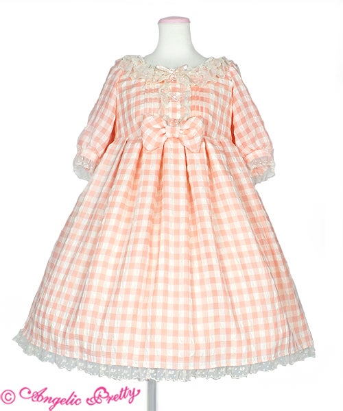 Angelic Pretty Sugaryギンガムワンピース Sugary Gingham OP (2018) by Angelic Pretty