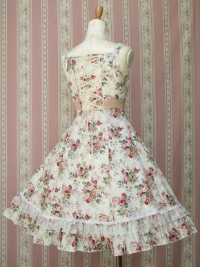Rococo Bouquet Cache-Coeur JSK by Victorian Maiden