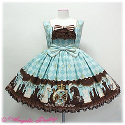 Chess Chocolate Jabot JSK (2011 2nd Release) by Angelic Pretty