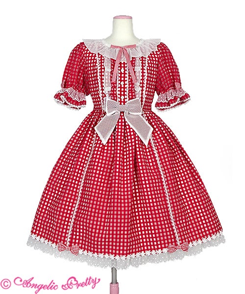 Humming Gingham OP by Angelic Pretty