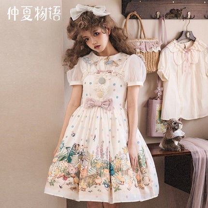 Summer Fairy ~ Peter Rabbit JSK by Chinese Indie Brand
