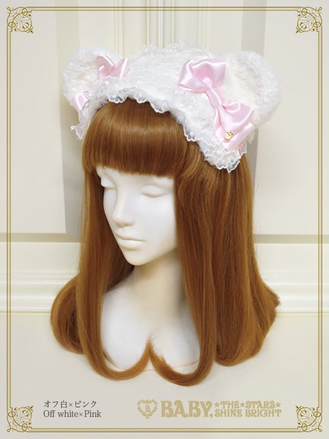 Kumya's Fluffy Kumya Ears Headband by Baby, the Stars Shine Bright