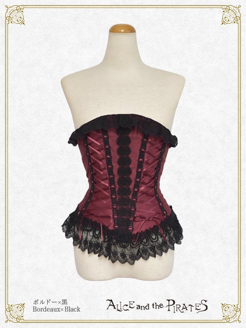 Mémoire de Rose Long Corset by Alice and the Pirates
