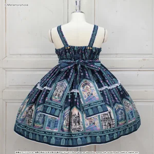 Rose Palace Shirring JSK Set by Metamorphose Temps de Fille