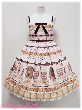 Sweet Cream House High Waist JSK by Angelic Pretty