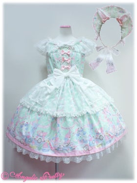 AngelicPretty サンリオ wish me mall コラボ JSK Wish Me Mell Tea Time JSK Set by Angelic Pretty