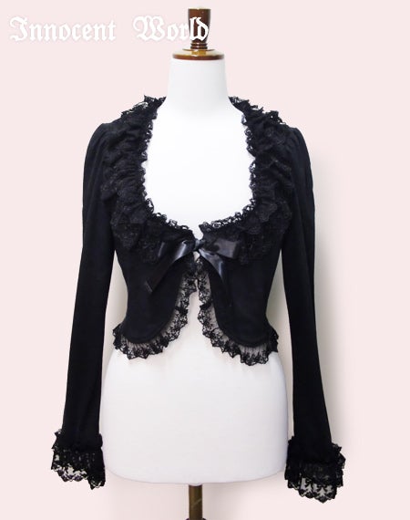 Ribbon Lace Millefeuille Bolero (2015) by Innocent World