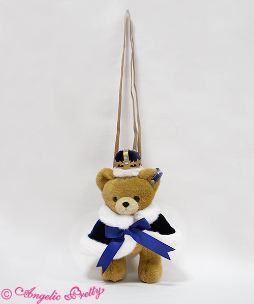 Angelic PrettyブリティッシュベアClownBearぬいぐるみポーチ Clown Bear Plush Toy Pouch (2016) by Angelic Pretty