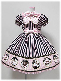 Angelic pretty Meltyチョコレートオーバーニー　　 未使用 Melty Chocolate OP by Angelic Pretty