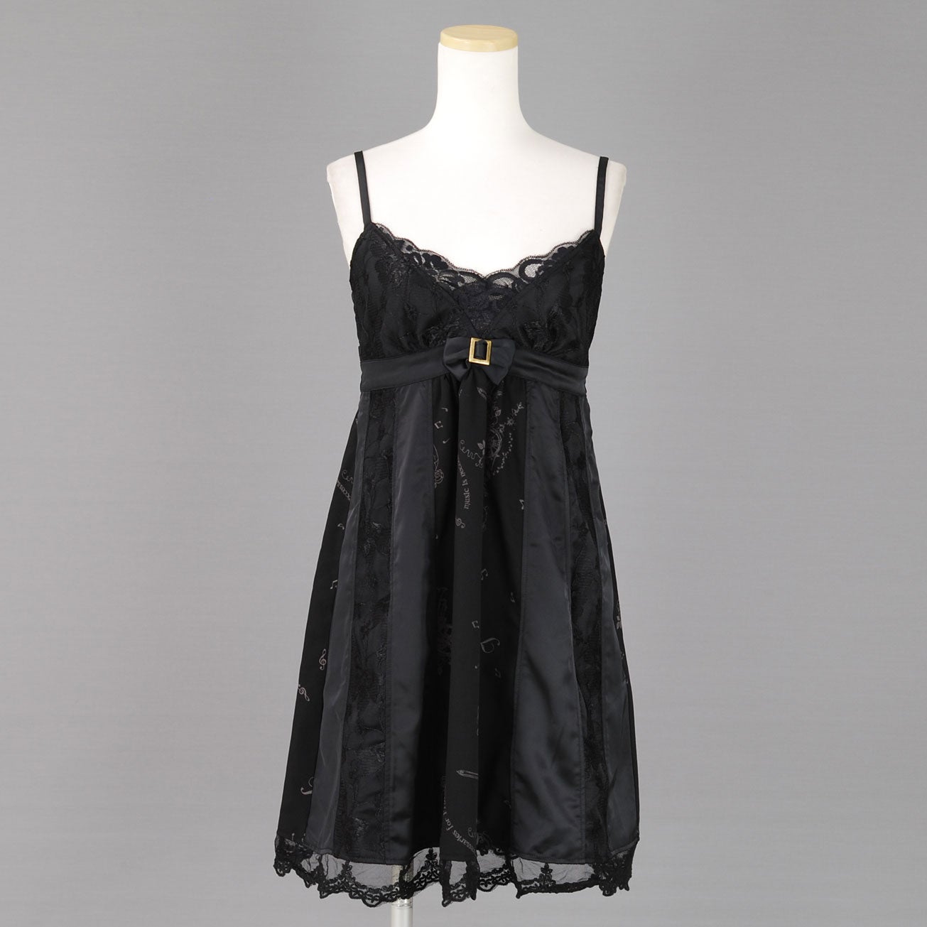 FRILL Instrument Print Camisole JSK by h.NAOTO
