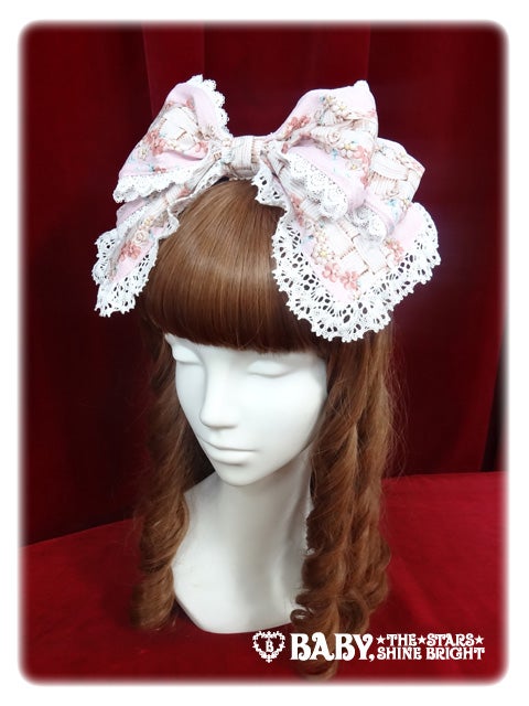 NMIXX star ラキドロ 北京 白雪姫 カチューシャ ギュジン Icing Dancing Cake Head Bow by Baby, the Stars Shine Bright