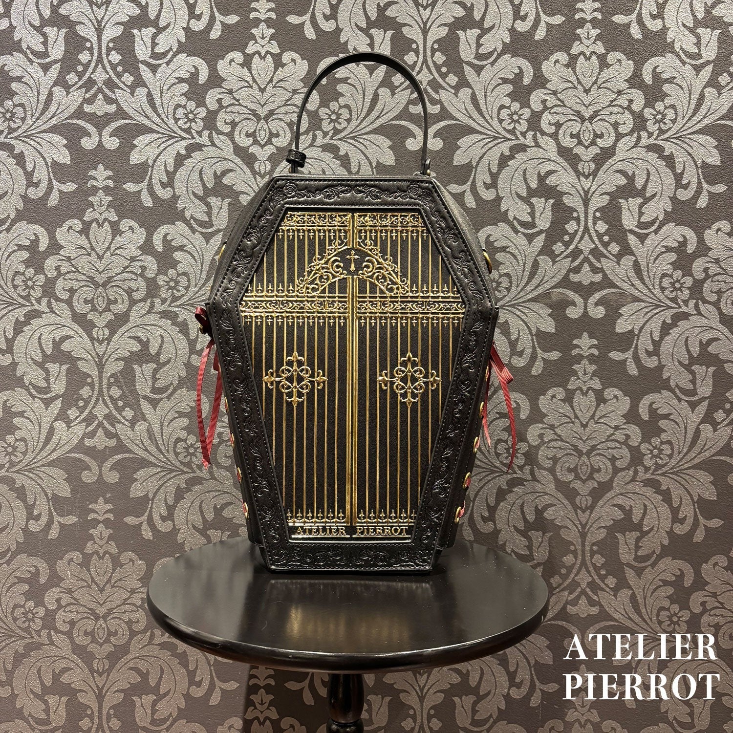 ミュージシャン ATELIER PIERROT Iron Gate Coffin Bag Iron Gate Coffin Bag by Atelier Pierrot
