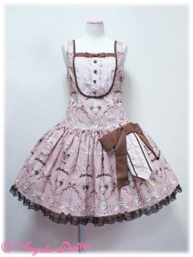 Musee du Chocolat Low Waist JSK by Angelic Pretty