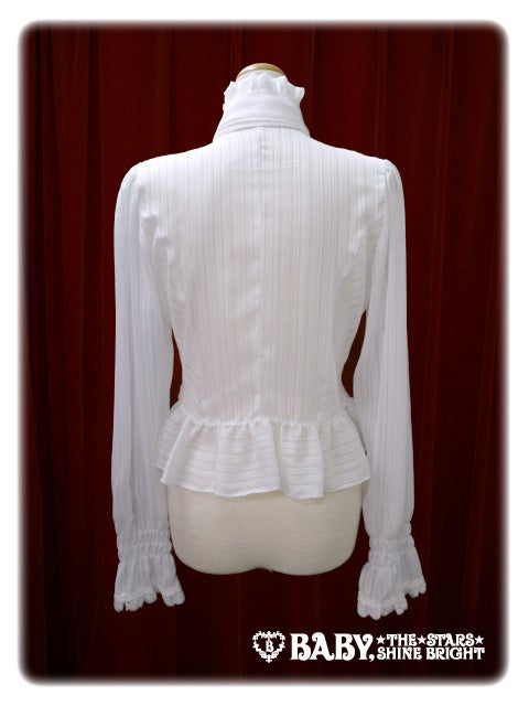 Stripe Chiffon Blouse with Tie (2017) by Baby, the Stars Shine Bright