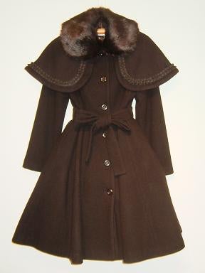 Classical Cape Coat (Short) by Innocent World