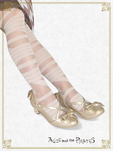 ALICE and the PIRATES 包帯ソックス Round 'n' Round Bandage See-through OTKs by Alice and the Pirates