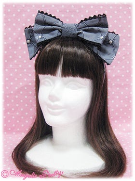 Cinema Doll Head Bow by Angelic Pretty