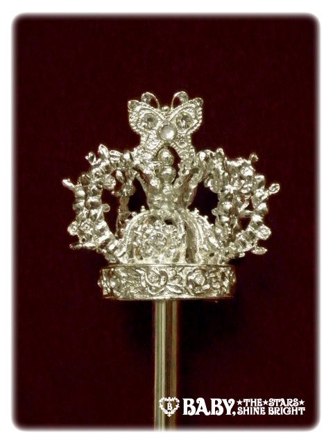 BABY, THE STARS SHINE 蝶々王冠のクラウンセプターゴールド Butterfly Crown Scepter (2020) by Baby, the Stars Shine Bright