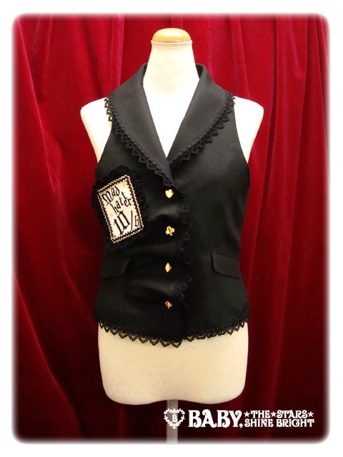 Alice and the Pirates マッドハッター　ベスト Mad Hatter Vest (106P344) by Alice and the Pirates