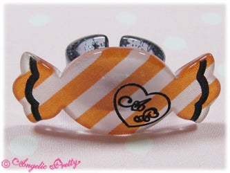 Candy Stripe Ring by Angelic Pretty