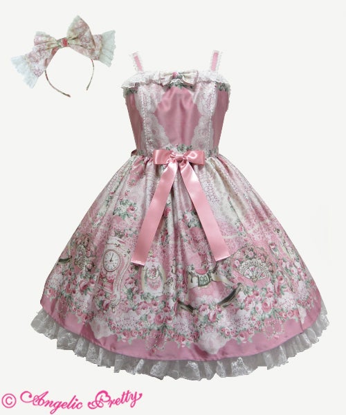 Belle Epoque Rose Special JSK Set by Angelic Pretty