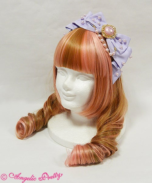 Whimsical Dolly Ribbon Head Bow (2015 2nd Release) by Angelic Pretty