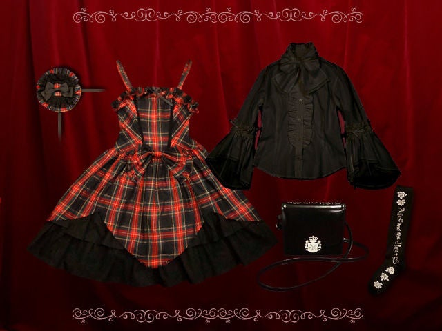 ALICE and the PIRATES ジャンパースカート チェック Tartan Plaid JSK Set (2012 Lucky Pack) by Alice and the Pirates