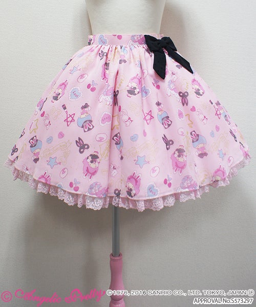 Cosmetic Bunny Skirt by Angelic Pretty