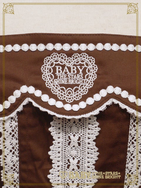 Heart Embroidered JSK by Baby, the Stars Shine Bright