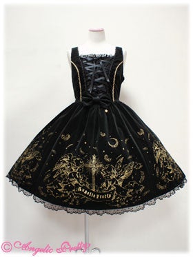 Gloria Back Frill JSK by Angelic Pretty