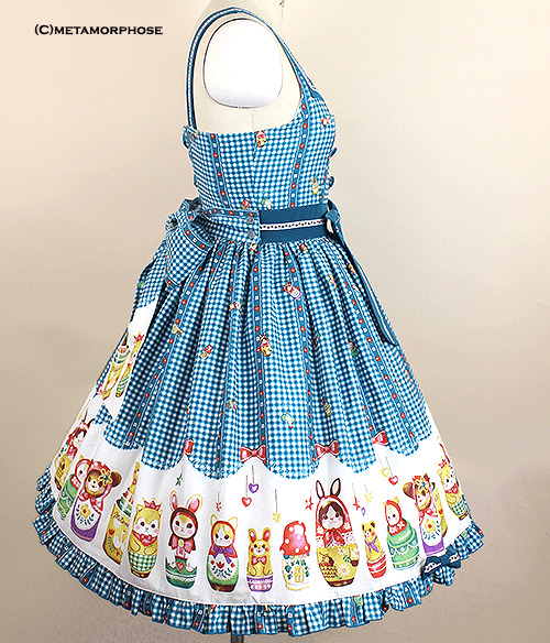 フ*♡様 メタモルフォーゼ Nostalgic Matryoshka Doll Matryoshka Doll Switched JSK by Metamorphose Temps de Fille