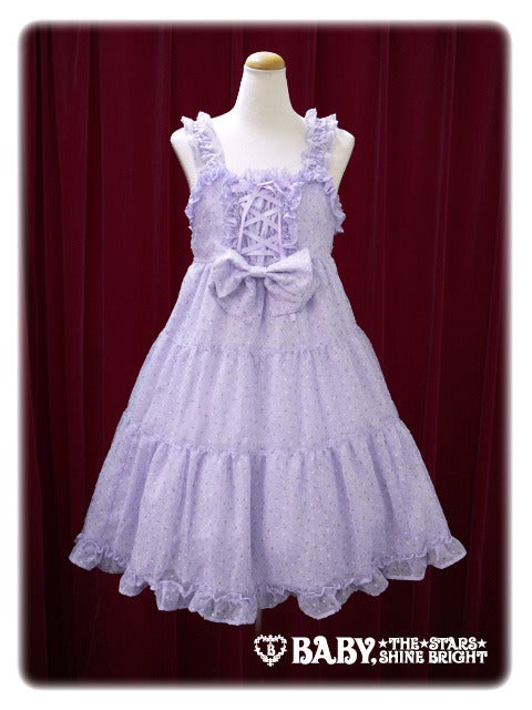 Ribbon Dot Babydoll JSK by Baby, the Stars Shine Bright