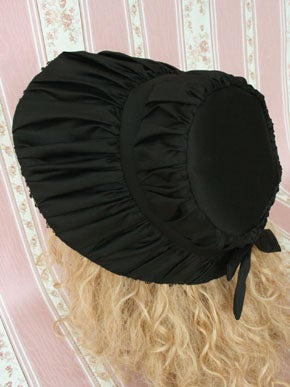 Elegant Gathers Doll Hat by Victorian Maiden