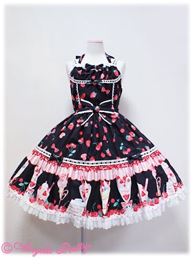 Strawberry Parlour Tiered JSK by Angelic Pretty
