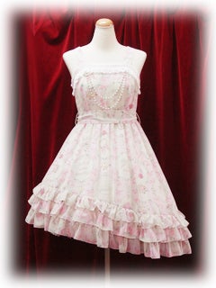 Jewelry Print Chiffon JSK by Alice and the Pirates