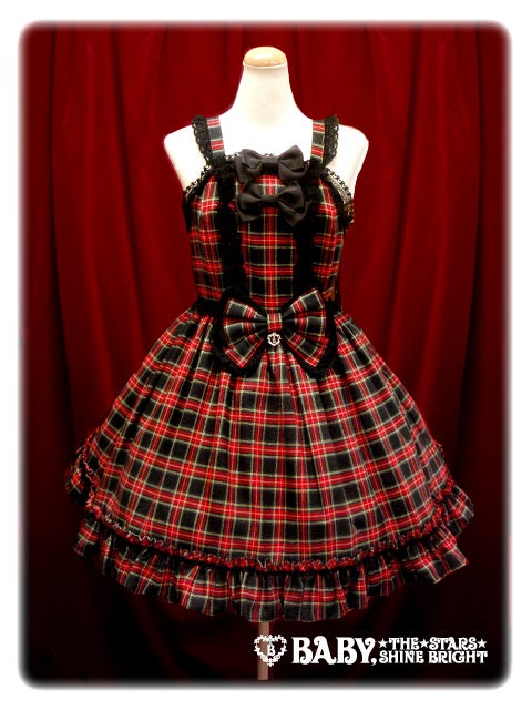 Tartan Check Princess JSK by Baby, the Stars Shine Bright