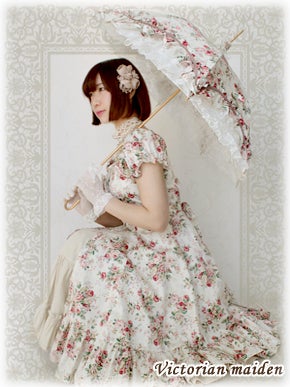 Rococo Bouquet Lace Parasol (2014) by Victorian Maiden