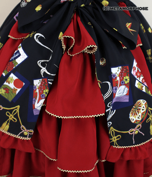 Koi Koi! Floral Cards Lace Up JSK by Metamorphose Temps de Fille