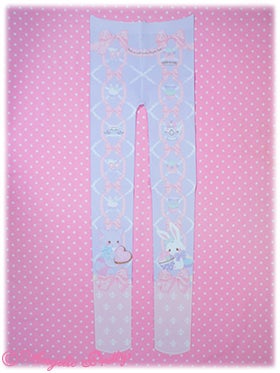 Wish Me Mell Tea Time Tights by Angelic Pretty