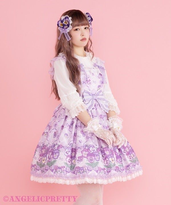 Angelic Pretty Lacy Pansyジャンパースカート Lacy Pansy JSK by Angelic Pretty