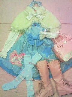 Angel Pony Applique JSK by Angelic Pretty