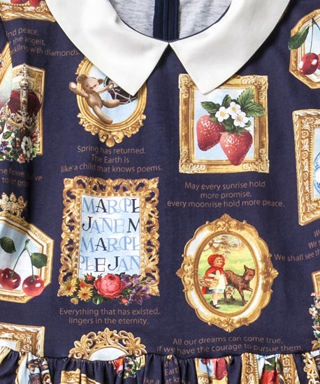 Anniversary Frame Puff Sleeve OP by Jane Marple