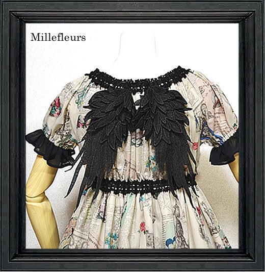 Angel OP (Victorian Print) by Millefleurs