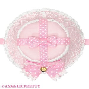 Airy Heart Gift Ribbon Mini Hat by Angelic Pretty
