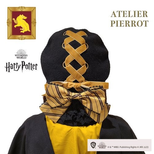 Harry Potter Lace-Up Beret with Ribbon Brooch by Atelier Pierrot