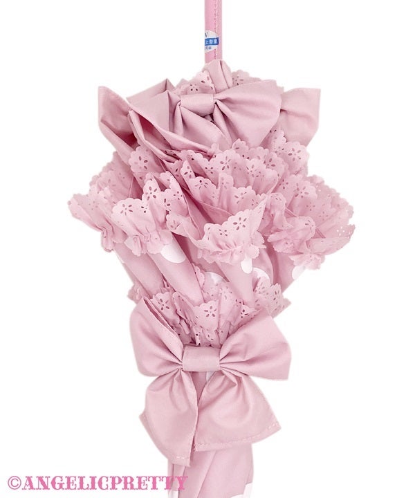 Angelic Pretty Sweet Dotアンブレラ ピンク Sweet Dot Umbrella by Angelic Pretty