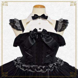 あきしゃーん専用♡Spring Butterflyblack系 Café Girl JSK (2022) by Alice and the Pirates