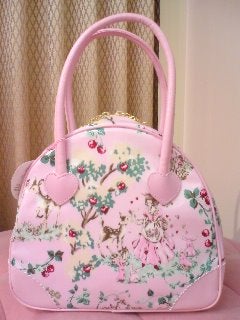 Blooming Snow White Mini Boston Bag by Baby, the Stars Shine Bright