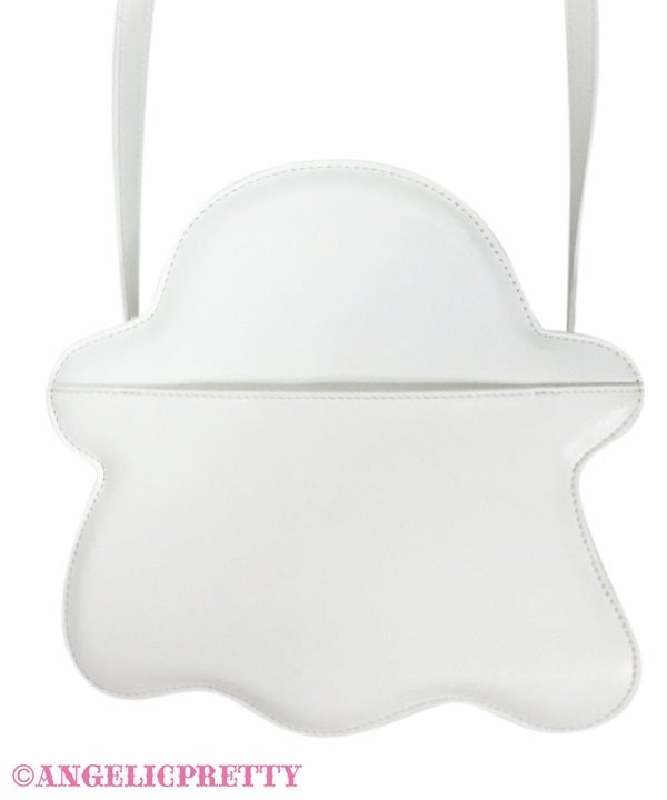 Marshmallow Ghost Shoulder Bag (2024) by Angelic Pretty