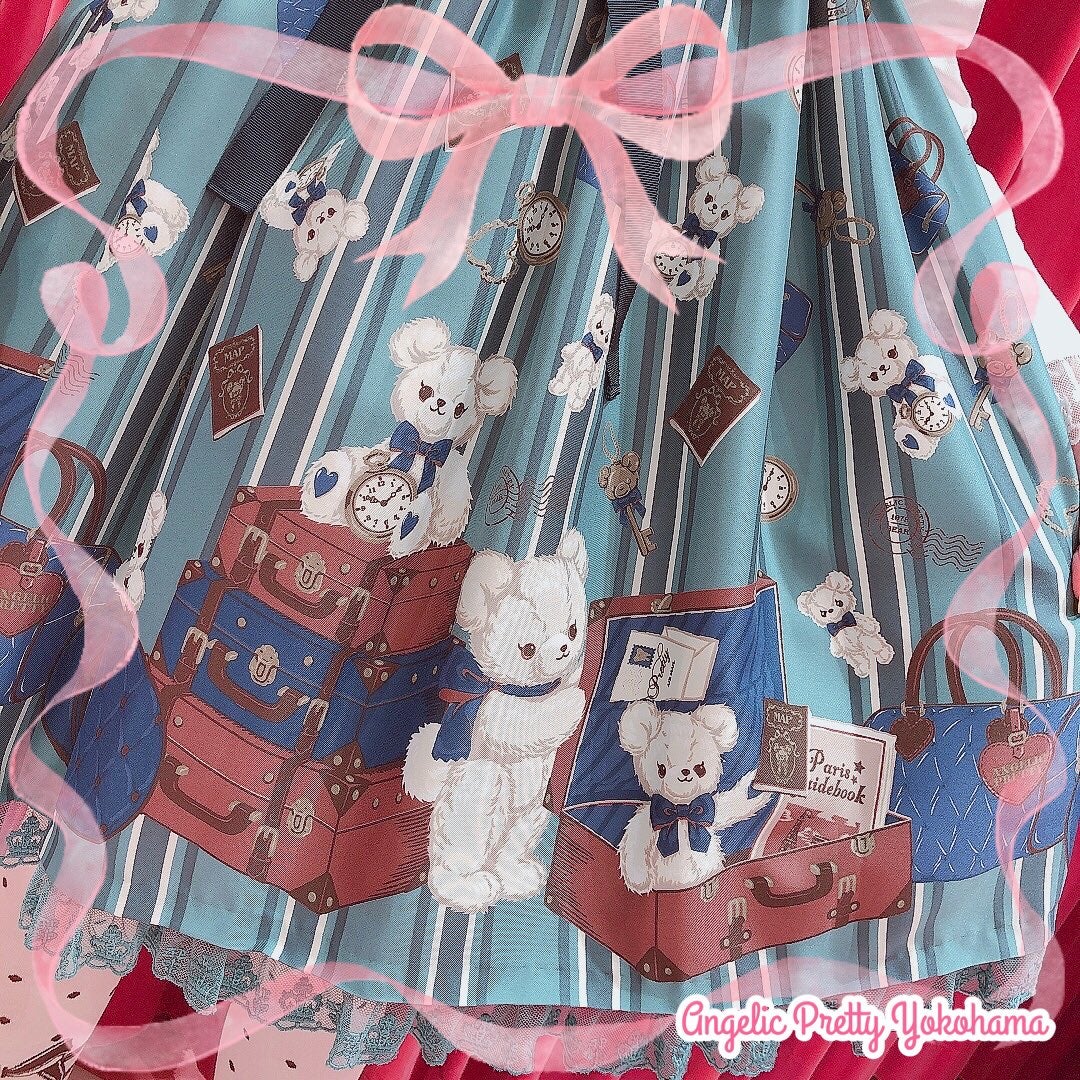 Travel Bear Special Collared JSK Set [Yokohama Happy x Happy